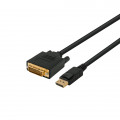 BIT FORCE cable DISPLAYPORT-DVI (24+1) M/M 2m