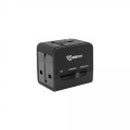 SBOX universal travel adapter + USB charger TA-23 2.1A