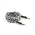 BIT FORCE braided cable 3,5MM-3,5MM 1,5m black