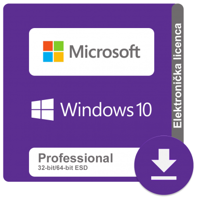 Microsoft Windows 10 Professional 32/64-bit ESD digital license