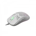 WHITE SHARK RGB gaming mouse GALAHAD white 6400dpi