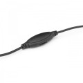 SBOX on-ear headphones with microphone HS-707 black