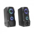 WHITE SHARK RGB gaming 2.0 stereo speakers GSP-634 FLOW