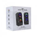 WHITE SHARK RGB gaming 2.0 stereo speakers GSP-634 FLOW