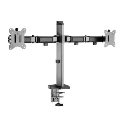 WHITE SHARK desktop stand for 2 monitors GMS-3205 AMENHOTEP II full-motion