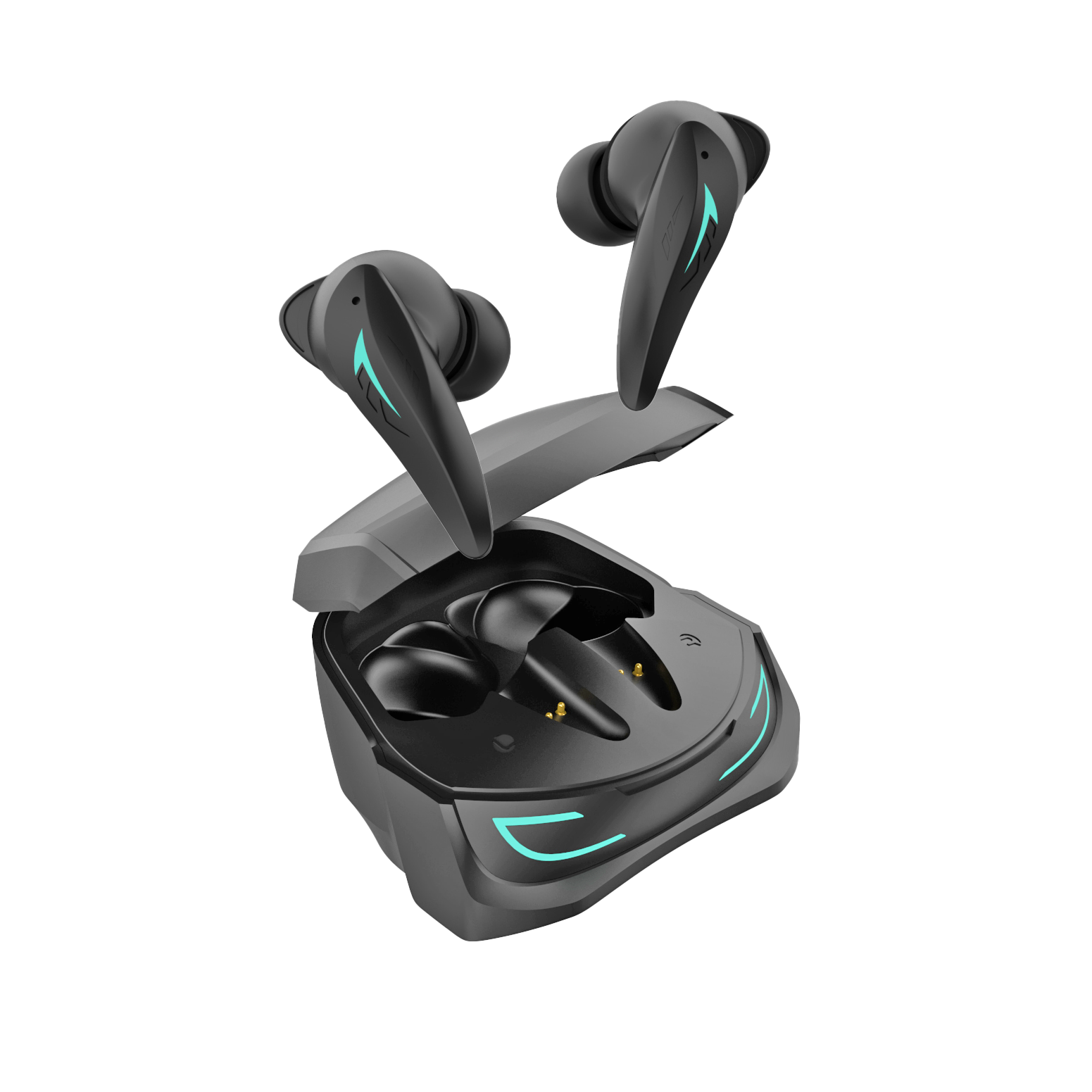 WHITE SHARK bluetooth earbuds with microphone GEB-TWS96 TITAN Black ANC