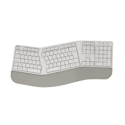 SBOX ergonomska bežična tipkovnica WK-905 bež HR