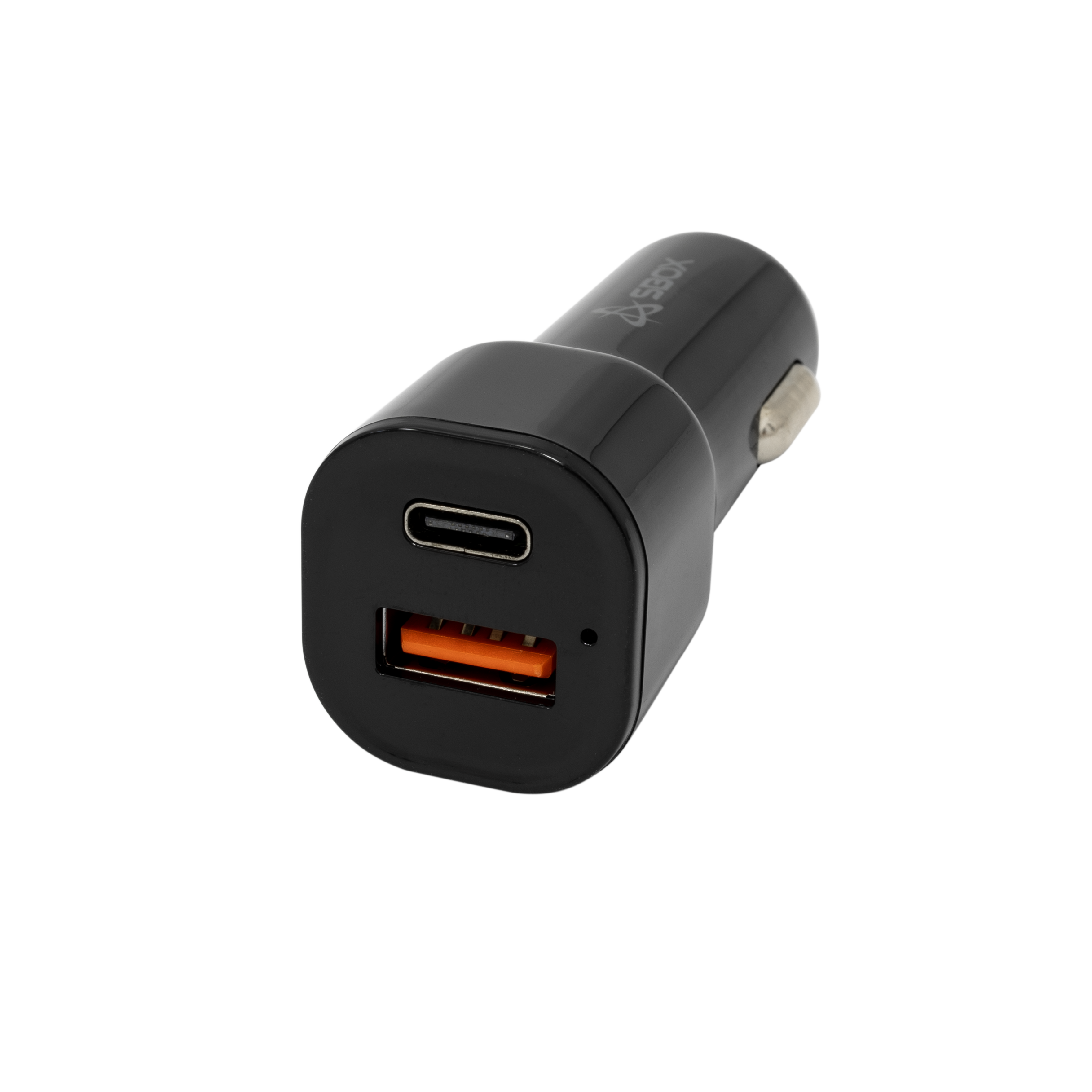 SBOX 2xUSB car charger CC-038 38 W Black