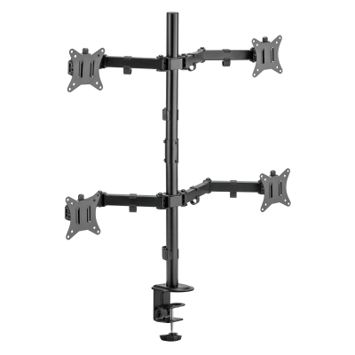 SBOX desktop mount for 4 monitors LCD-352/4-2 full-motion