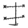 SBOX desktop stand for 4 monitors LCD-F048-2 full-motion