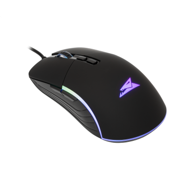BARACUDA RGB gaming mouse BGM-011 NAUTILUS black 12.800dpi