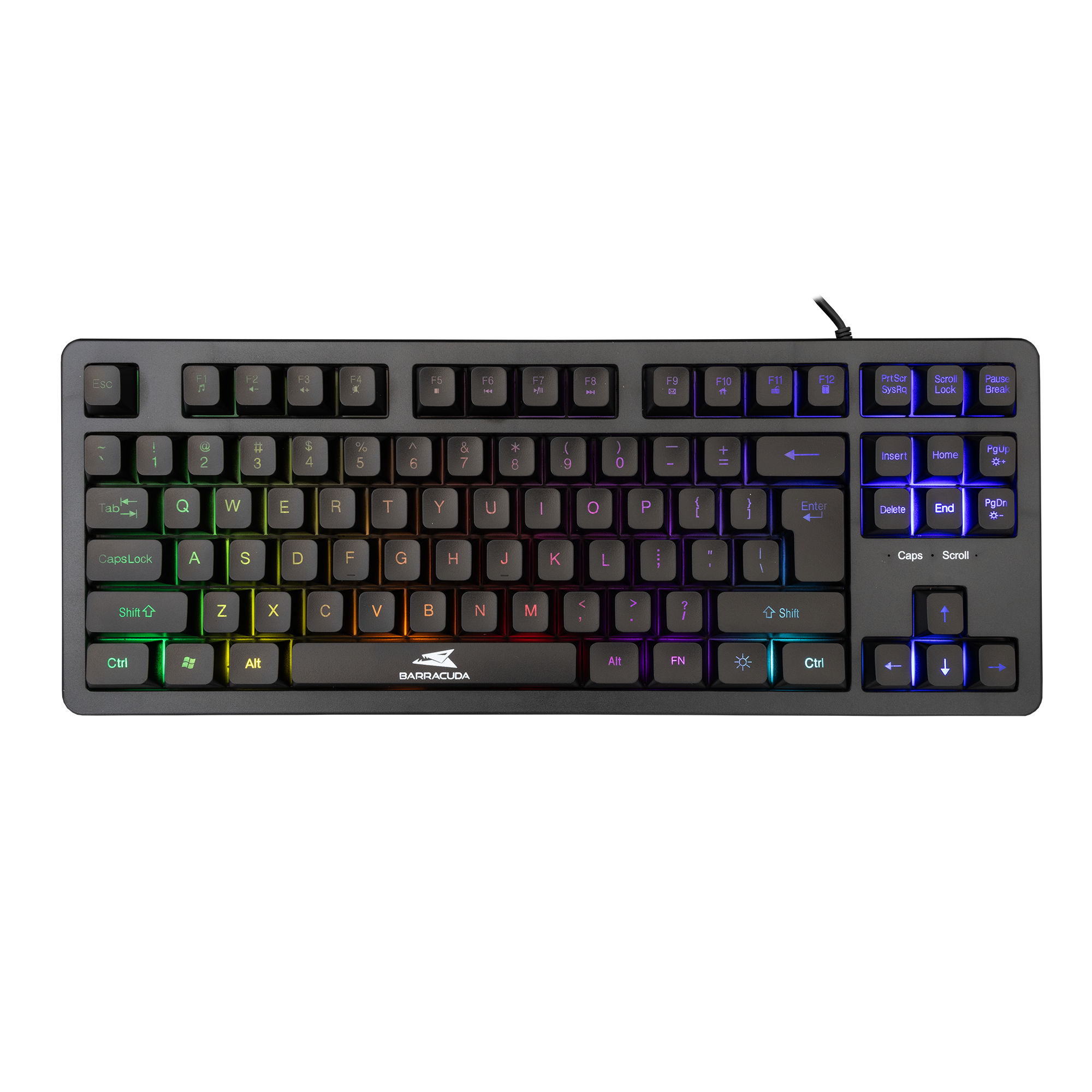 BARACUDA gaming keyboard BGK-01114 KRILL black US