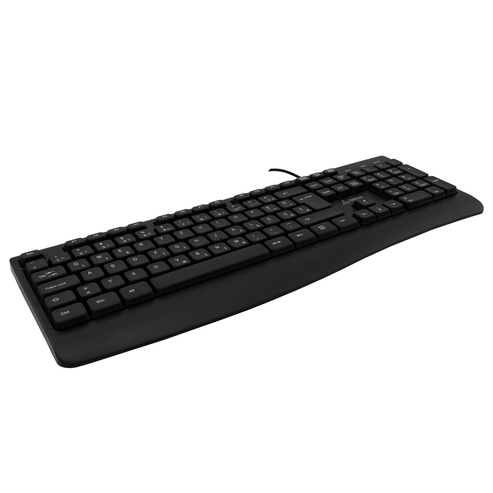 SBOX wired slim keyboard K-103 HR