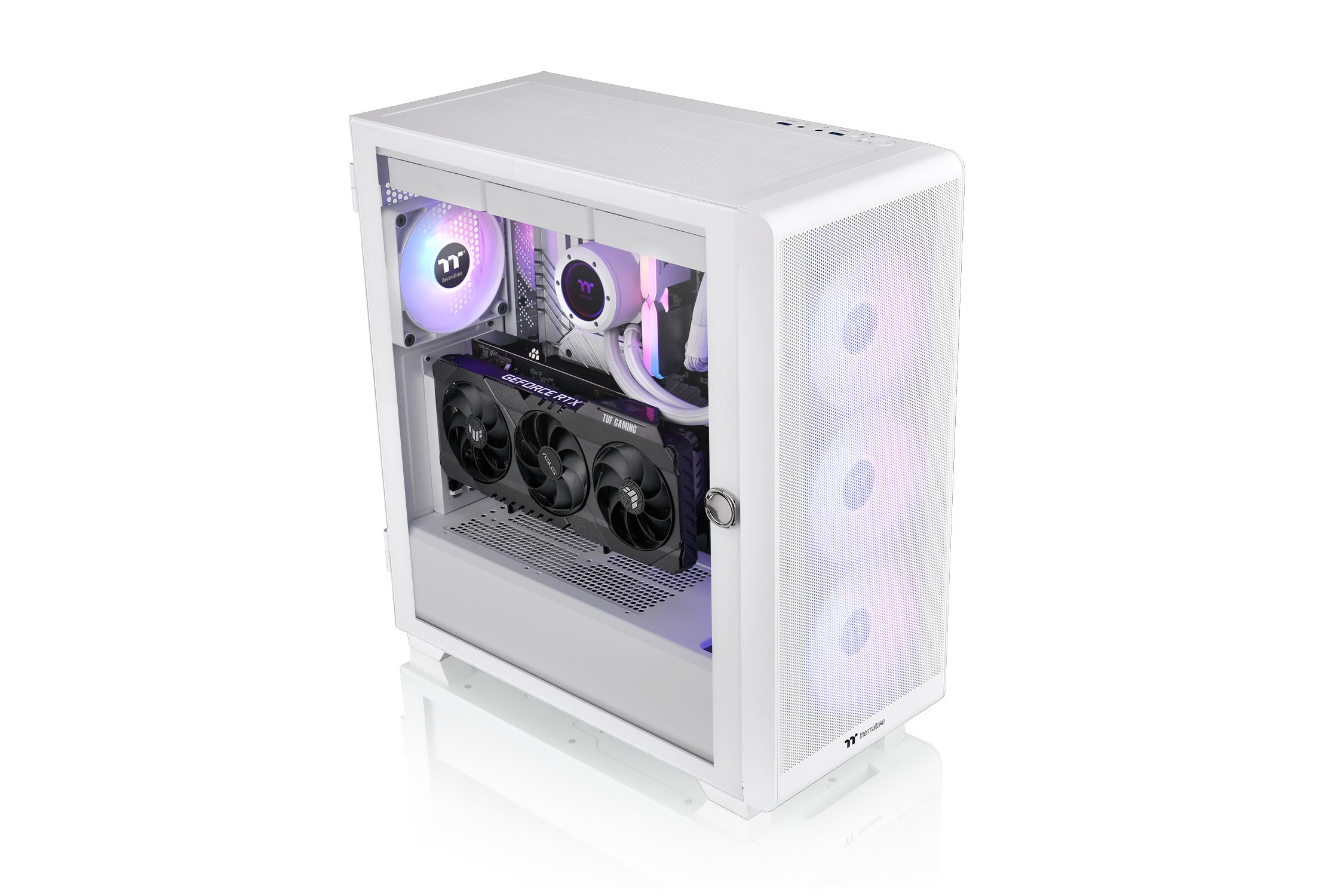 THERMALTAKE ARGB PC Case S250 TG SNOW