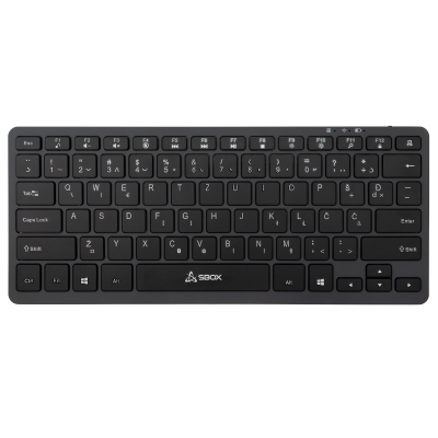 SBOX bluetooth tipkovnica BT-05 srebrna HR