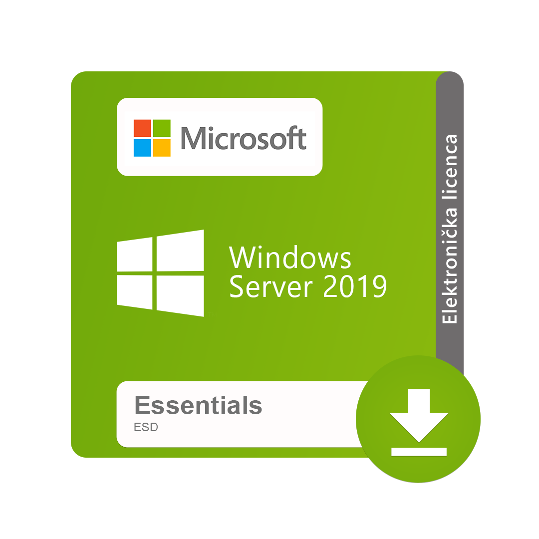 Windows Server 2019 Essentials ESD digital license