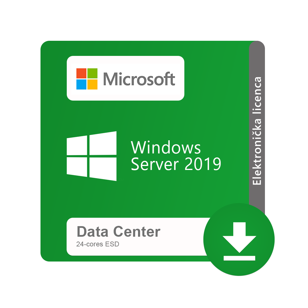 Windows Server 2019 Data Center (24‐jezgreni) ESD elektronička licenca