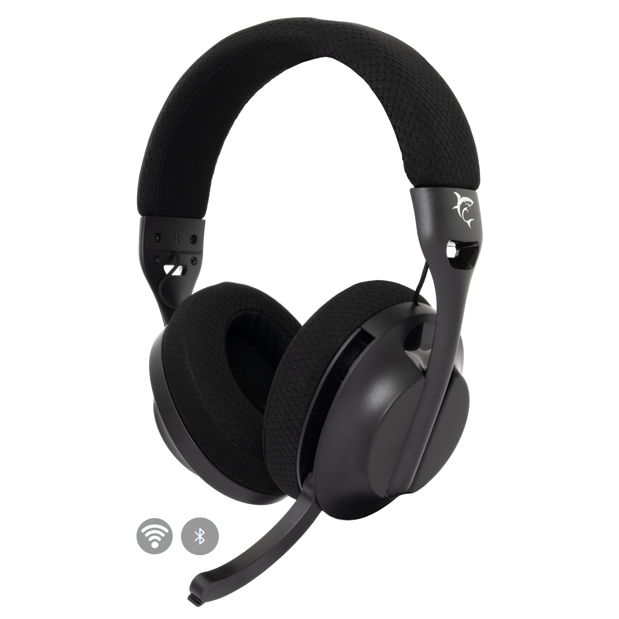 WHITE SHARK bežične gaming slušalice WGH-2441 FALCON crne
