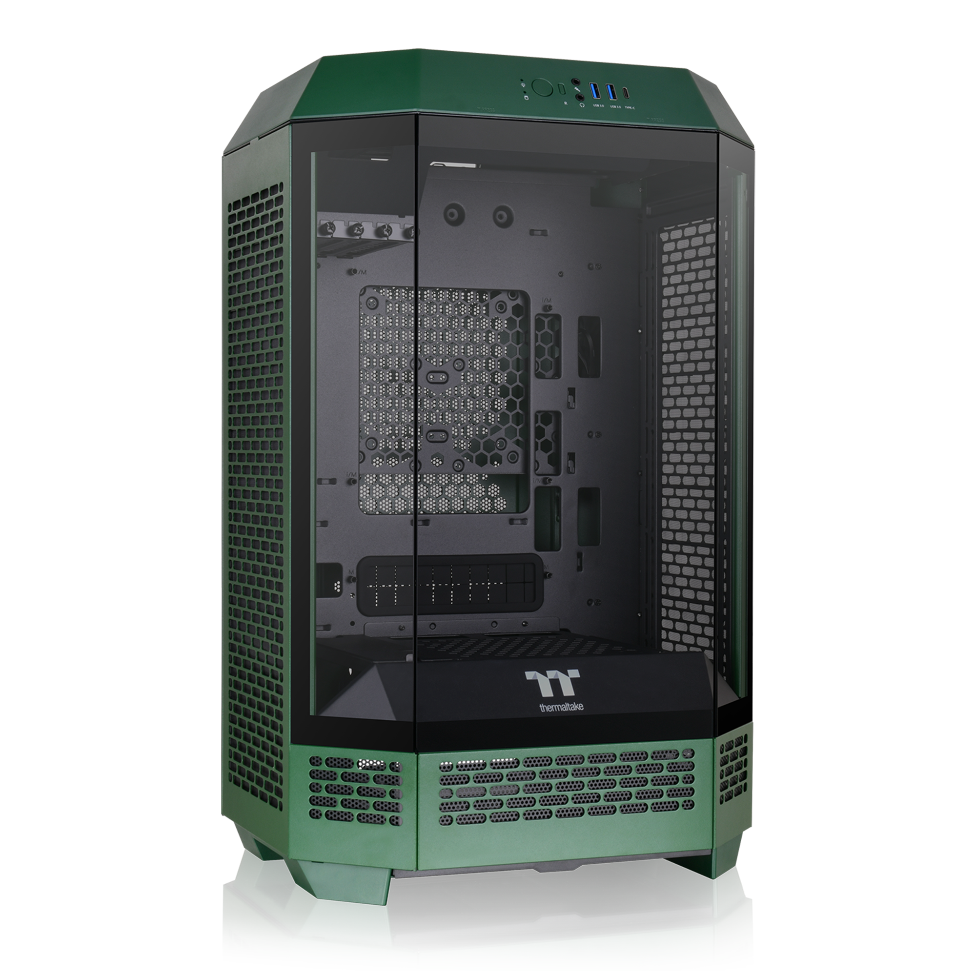 THERMALTAKE Micro Tower PC Case THE TOWER 300 RACING GREEN