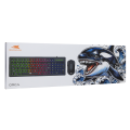 BARACUDA 2u1 gaming set BGC-011 ORCA tipkovnica+miš crni
