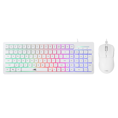 BARACUDA 2u1 gaming set BGC-011 ORCA keyboard+mouse white