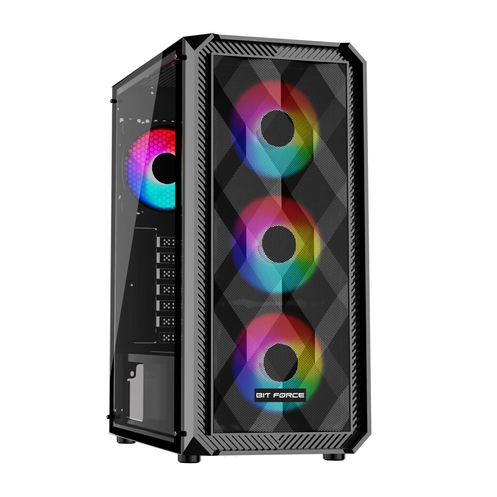 BIT FORCE computer GAMER PC R75060T, Ryzen 7 7800X3D, 32GB DDR5, 1TB SSD, RTX 5060Ti 16GB, WiFi, W11P