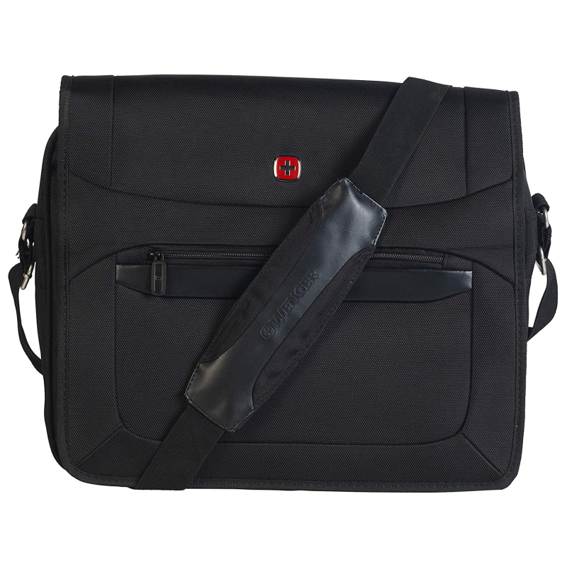 WENGER notebook bag 16" Messenger, black