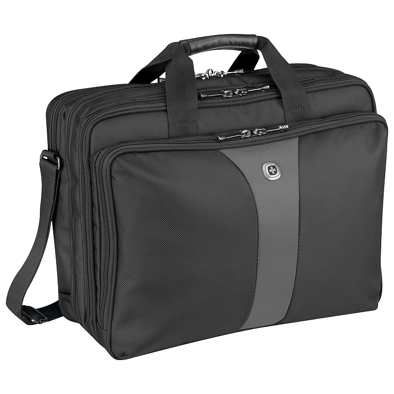 WENGER notebook bag 17"  Legacy Triple, black