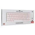 WHITE SHARK gaming keyboard GK-006112 NAGAMAKI white / red sw