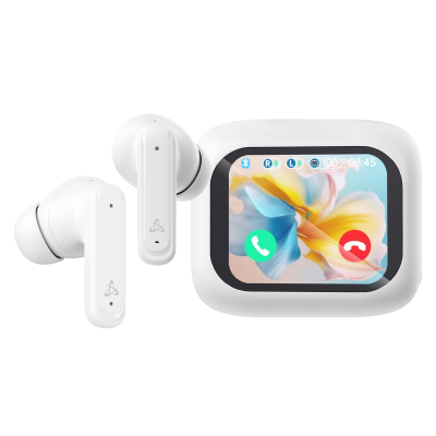 SBOX bluetooth earbuds EB-TWS08 bijele ANC Touch Display