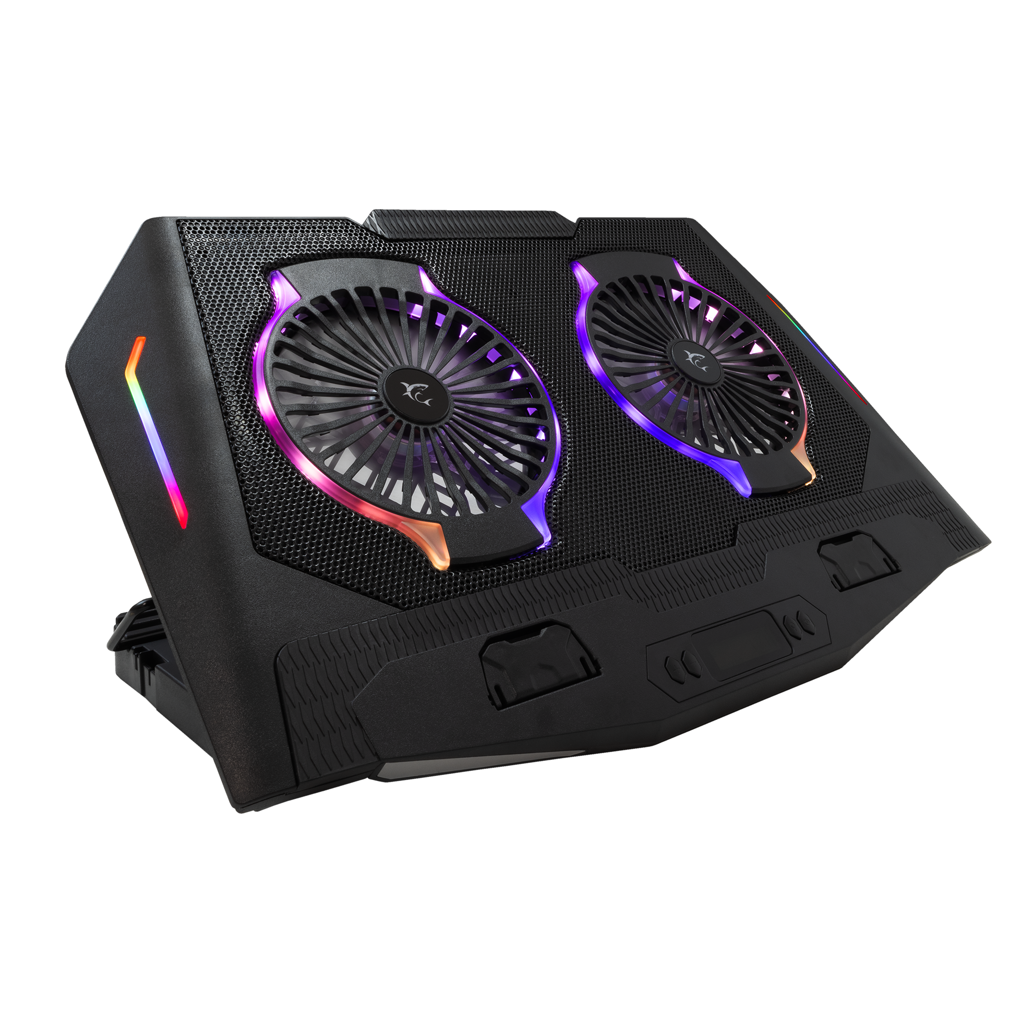 WHITE SHARK notebook cooling pad GCP-10 ICE SHADOW / 2 vent. RGB