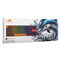 BARACUDA gaming keyboard BGK-03111 DOLPHIN black red sw.