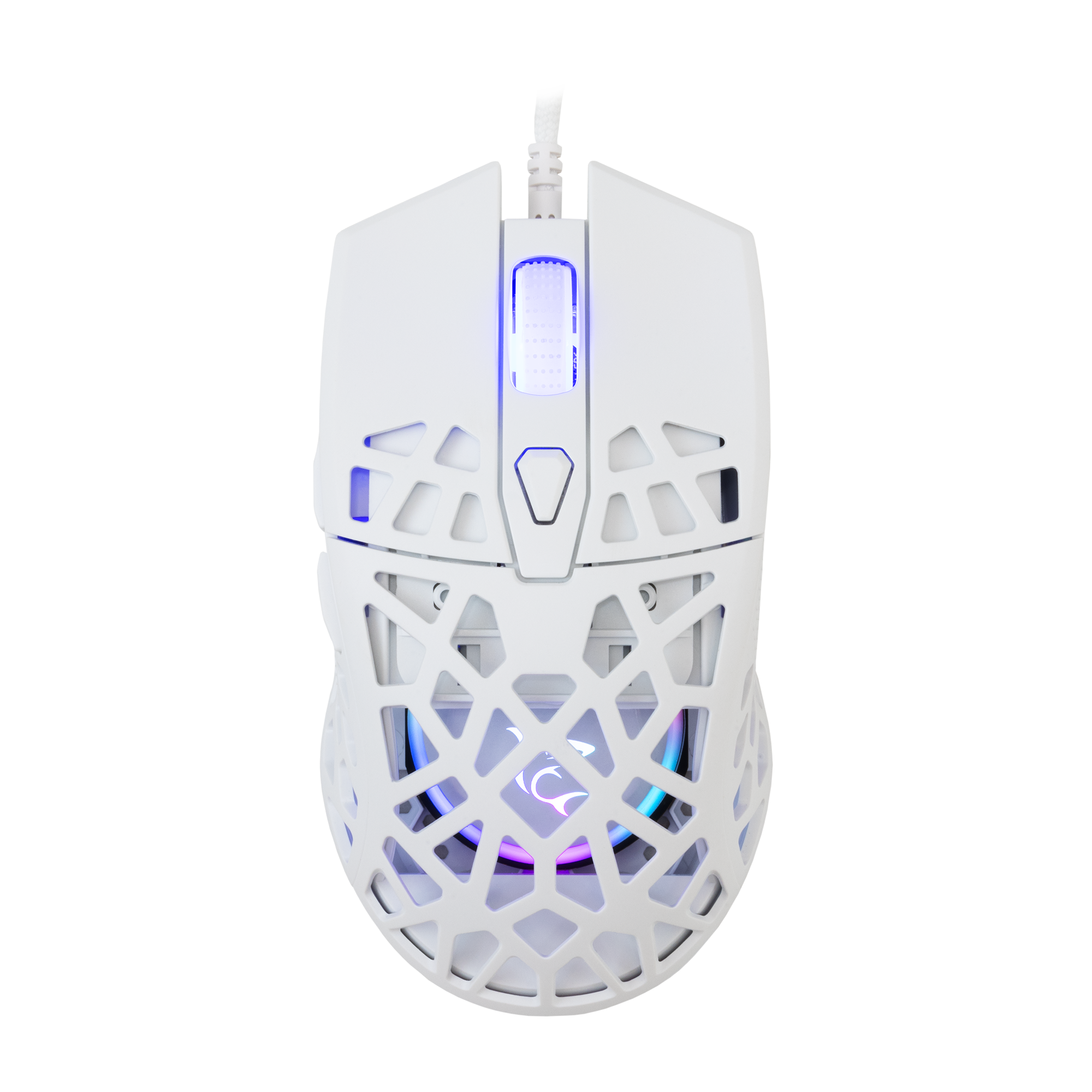WHITE SHARK RGB gaming mouse GM-5018 CARADOC white 7.200dpi