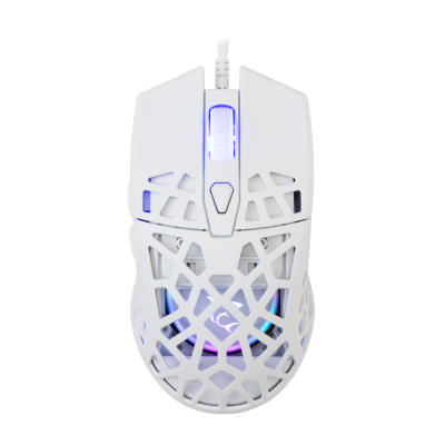 WHITE SHARK RGB gaming mouse GM-5018 CARADOC white 7.200dpi