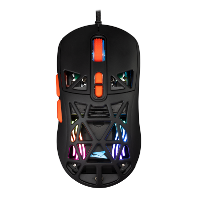 Baracuda RGB gaming mouse BGM-091 SEAL black 12.800dpi