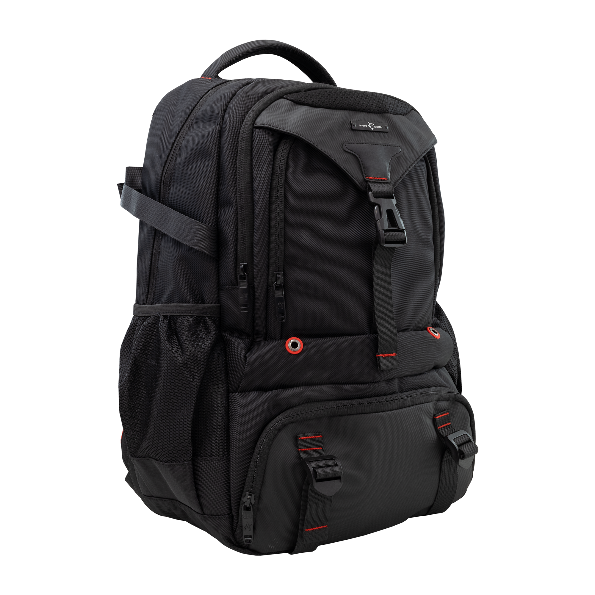 White Shark notebook backpack 20" GBP-013 DEFENDER black