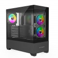 BIT FORCE Mid Tower ARGB Gaming PC kućište SPARK ARGB-TG-PWM3