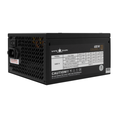 WHITE SHARK power supply 600W 80PLUS Bronze GPSU-B600S COLONEL-3