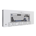 WHITE SHARK PREMIUM LINE keyboard GK-007251 EXCALIBUR white US