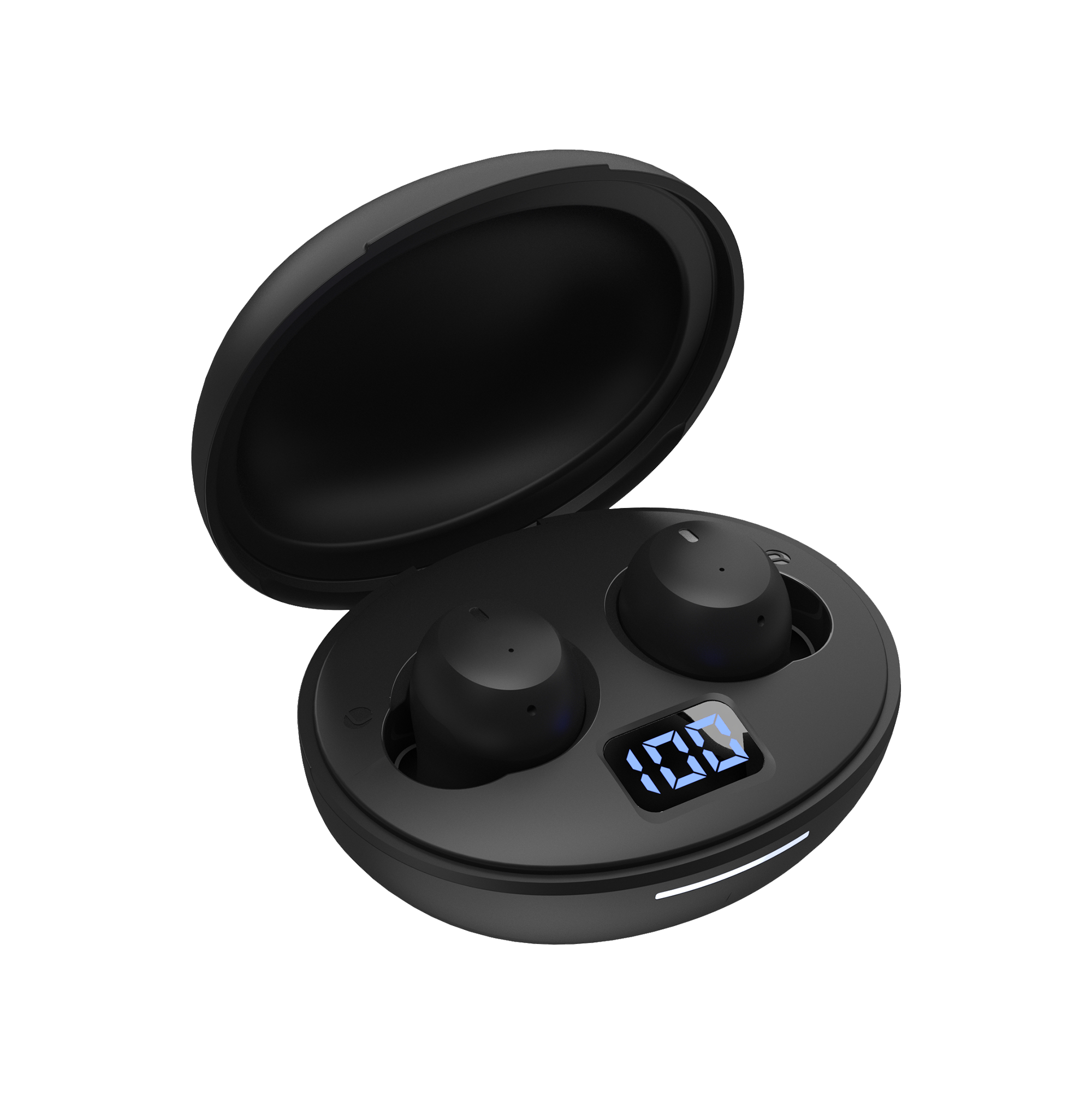 WHITE SHARK bluetooth earbuds GEB-TWS-02 VORTEX crne