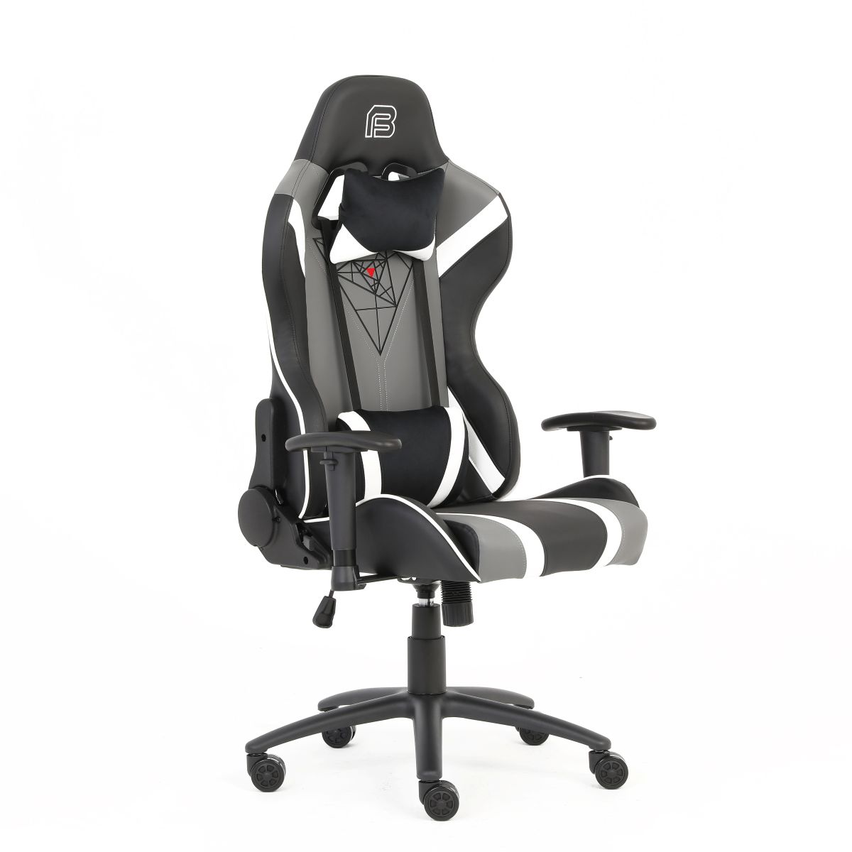 BIT FORCE gaming chair DIABLO L-2D black/grey/white