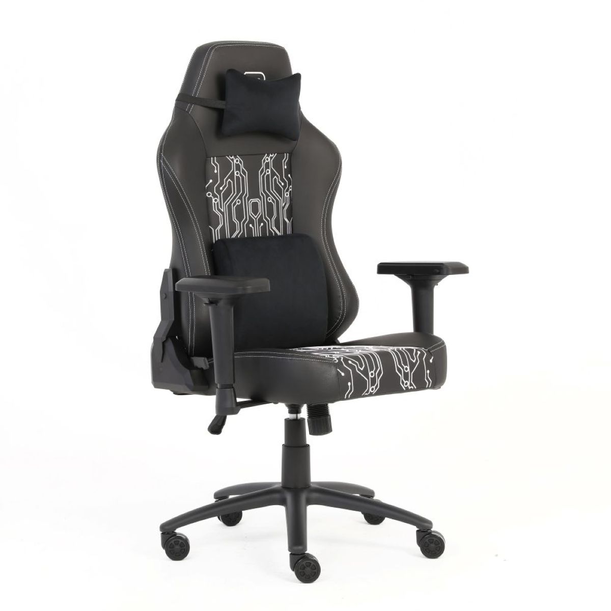 BIT FORCE gaming chair DAEMON L-4D crno/bijela