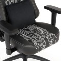 BIT FORCE gaming chair DAEMON L-4D crno/bijela
