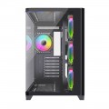 BIT FORCE Mid Tower ARGB Gaming PC Case CUBE ARGB-TGC-PWM4