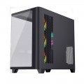 BIT FORCE Mid Tower ARGB Gaming PC Case CUBE ARGB-TGC-PWM4