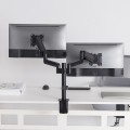 BIT FORCE stolna ručka za 2 monitora s plinskom oprugom BRACKET DMG-32-2M