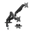 BIT FORCE  tilt-swivel desktop for 2 monitor arm BRACKET DMA-32-2M