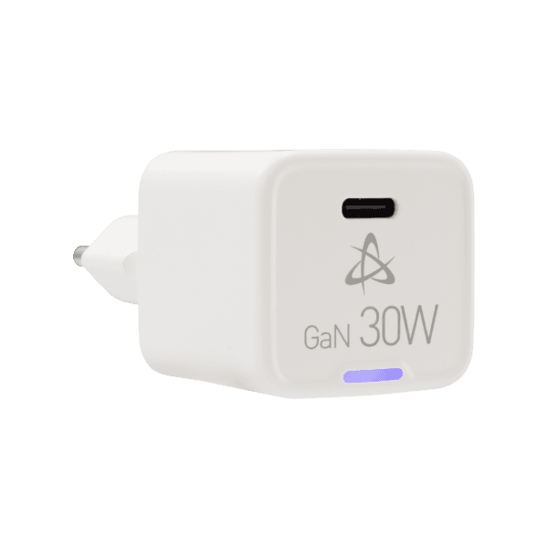 SBOX USB-C quick wall charger HC-30  / 30W GAN white