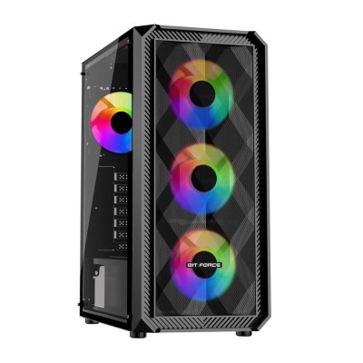 BIT FORCE računalo GAMER PC Ryzen 5 5600, 32GB DDR4, 1TB SSD, RX 7600 8GB, W11P
