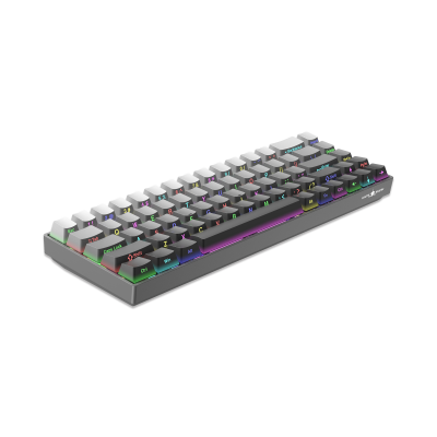 WHITE SHARK gaming tipkovnica GK-007721 NUNCHAKU gradient siva pl.sw. US